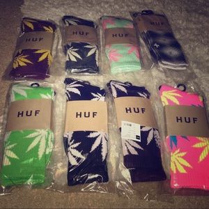 HUF socks brand new. Each will cost 13